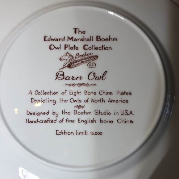 OWL PLATE - Picture 3 of 4